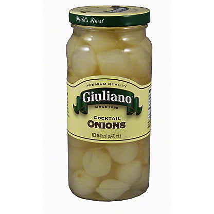 Giuliano Cocktail Onions 16oz
