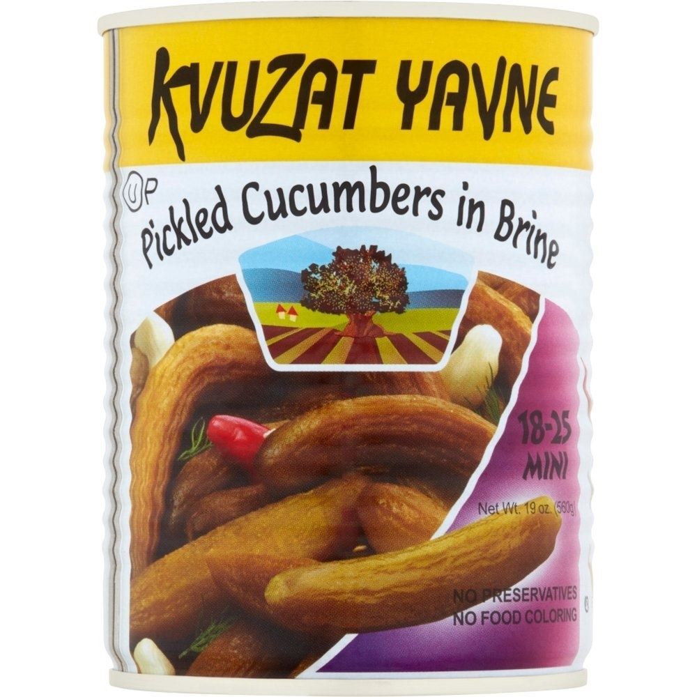 Yavne Tuzlu Su İçinde Salatalık Turşusu (18-25) 19oz