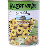 Yavne Green Sliced Olives 19oz