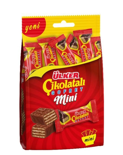 Ulker Chocolate Wafer Mini In Pack Foil 2.9oz