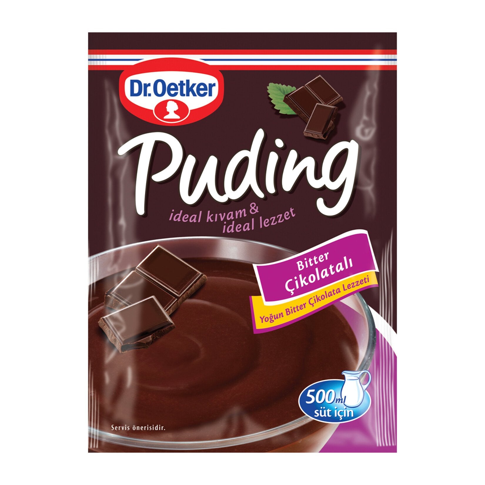 Dr Oetker Puding Bitter Çikolatalı 111gr