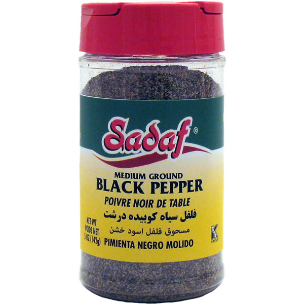 Sadaf Medium Ground Black Pepper 5oz