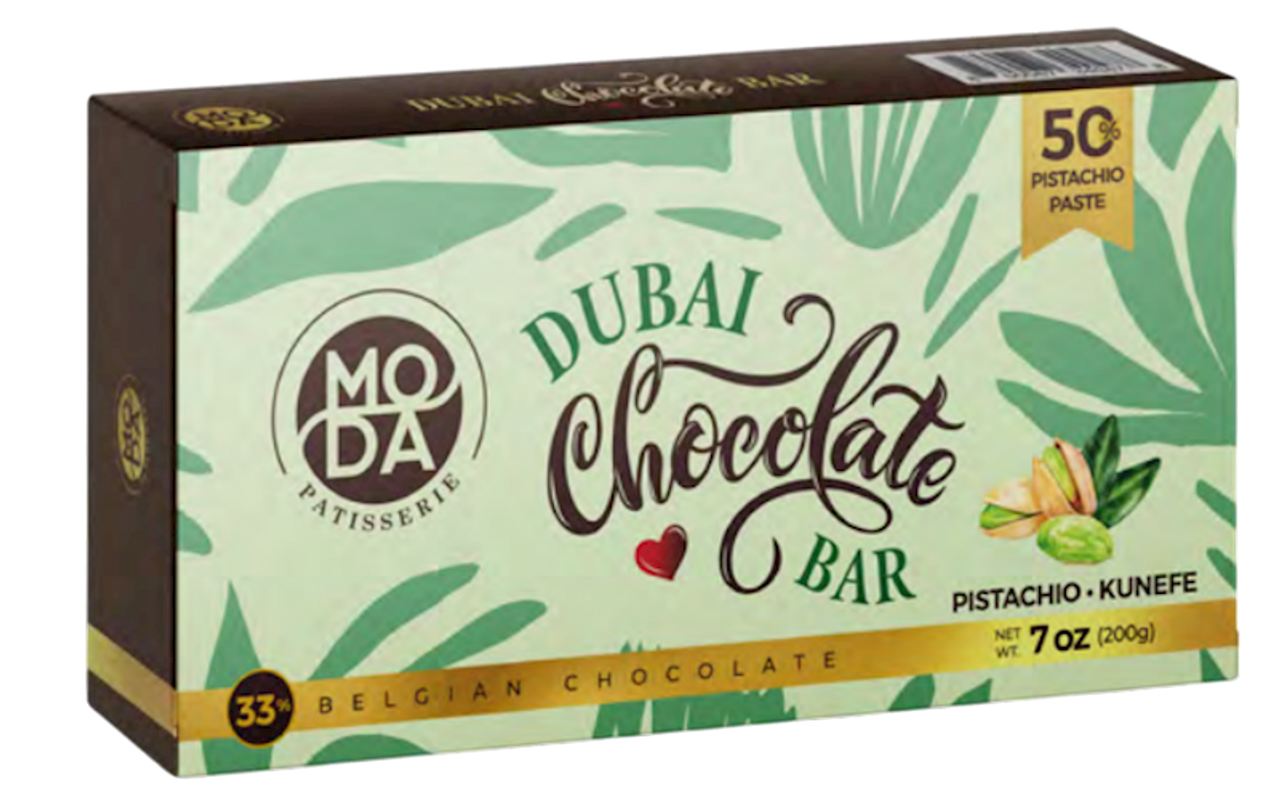 Moda Dubai Chocolate Bar Pistachios & Kataifi (%50) 95gr
