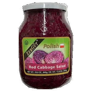 Zergut Polish Cabbage Salad Red 23oz