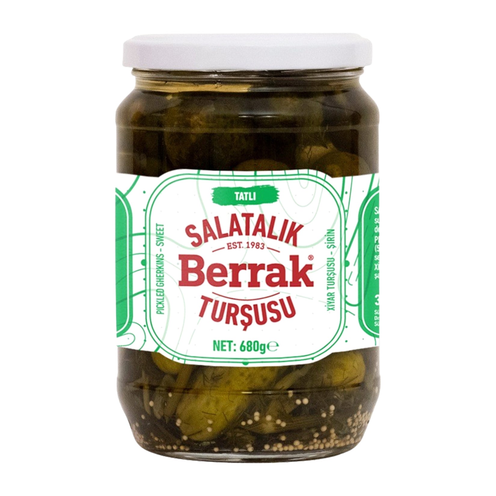 Berrak Sweet Salatalik Tursusu 680gr
