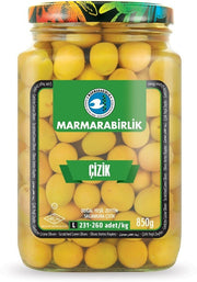 MB Yeşil Zeytin Çizik 30oz Cam Kavanoz