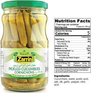 Zarrin Kornişon Turşu 660gr