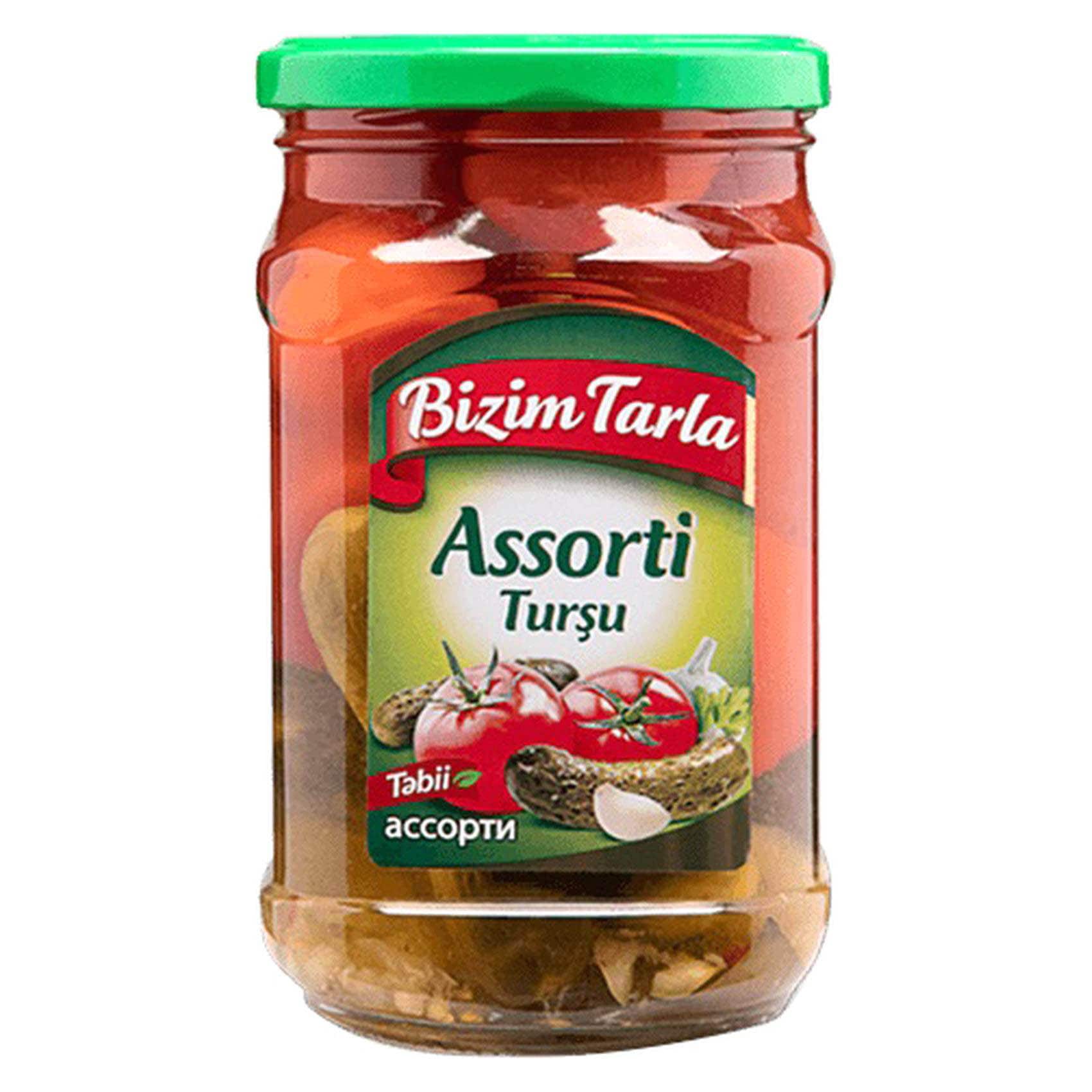 Bizim Tarla Kırmızı Domates Turşusu 670gr