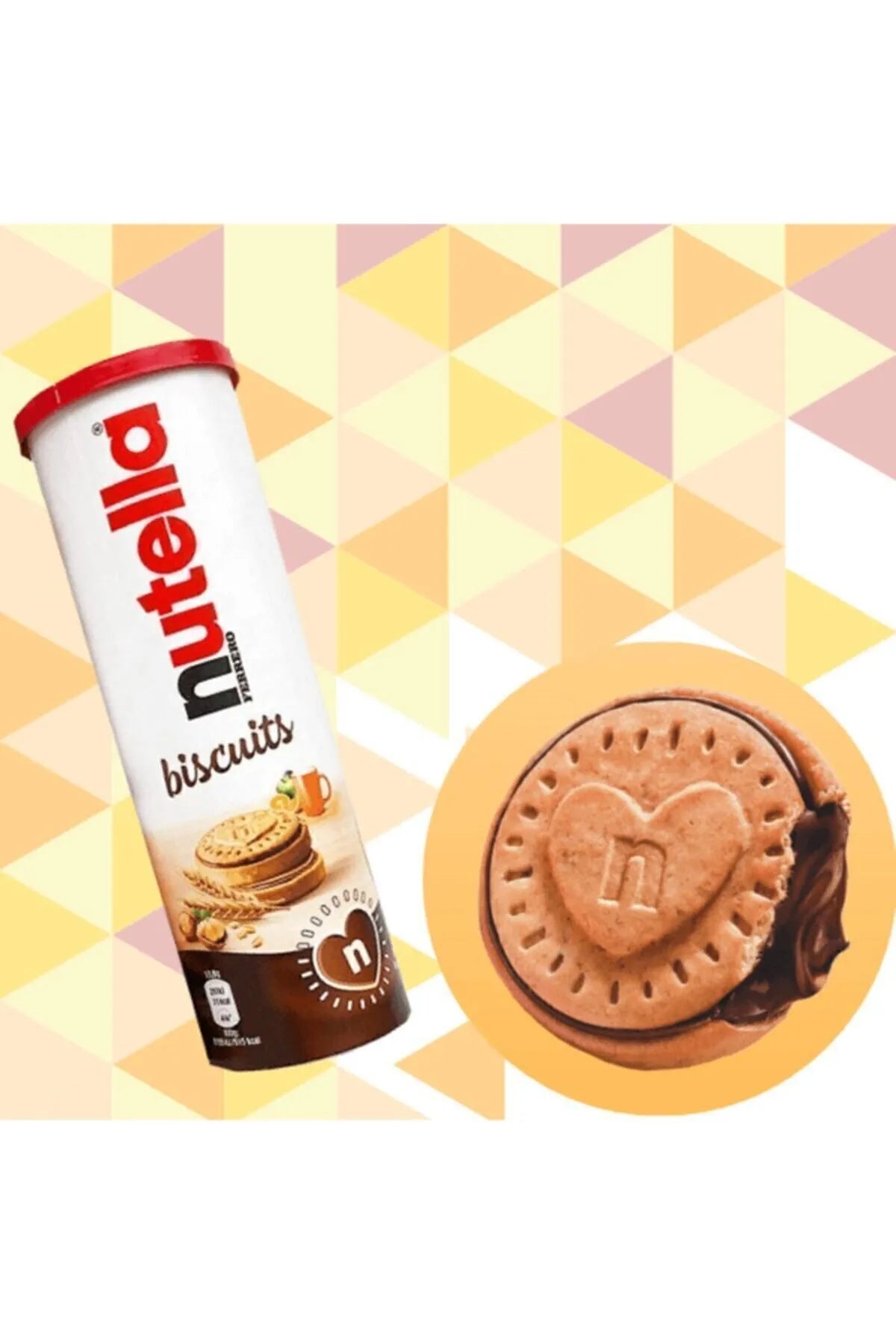 Nutella Biscuits Tube 166gr