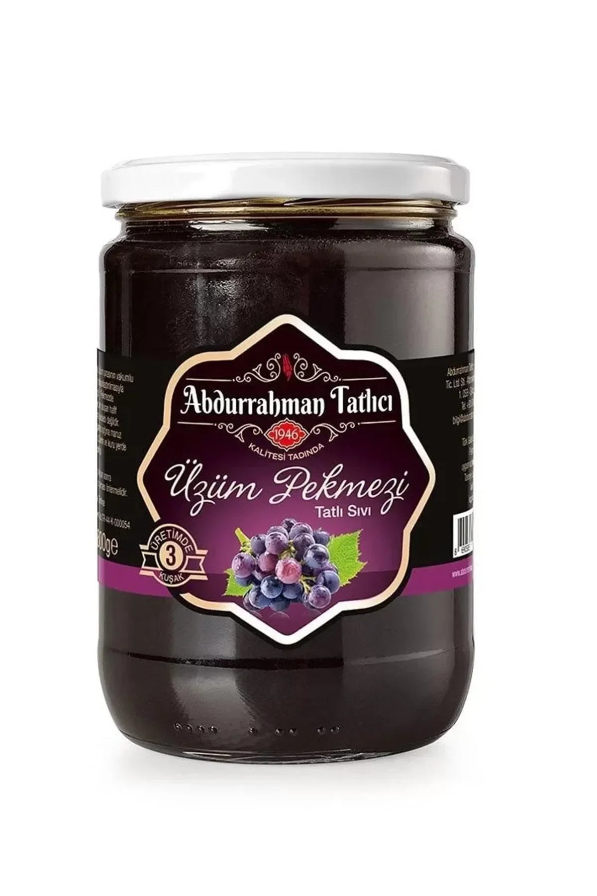 Abdurrahman Tatlıcı Üzüm Pekmezi 800gr