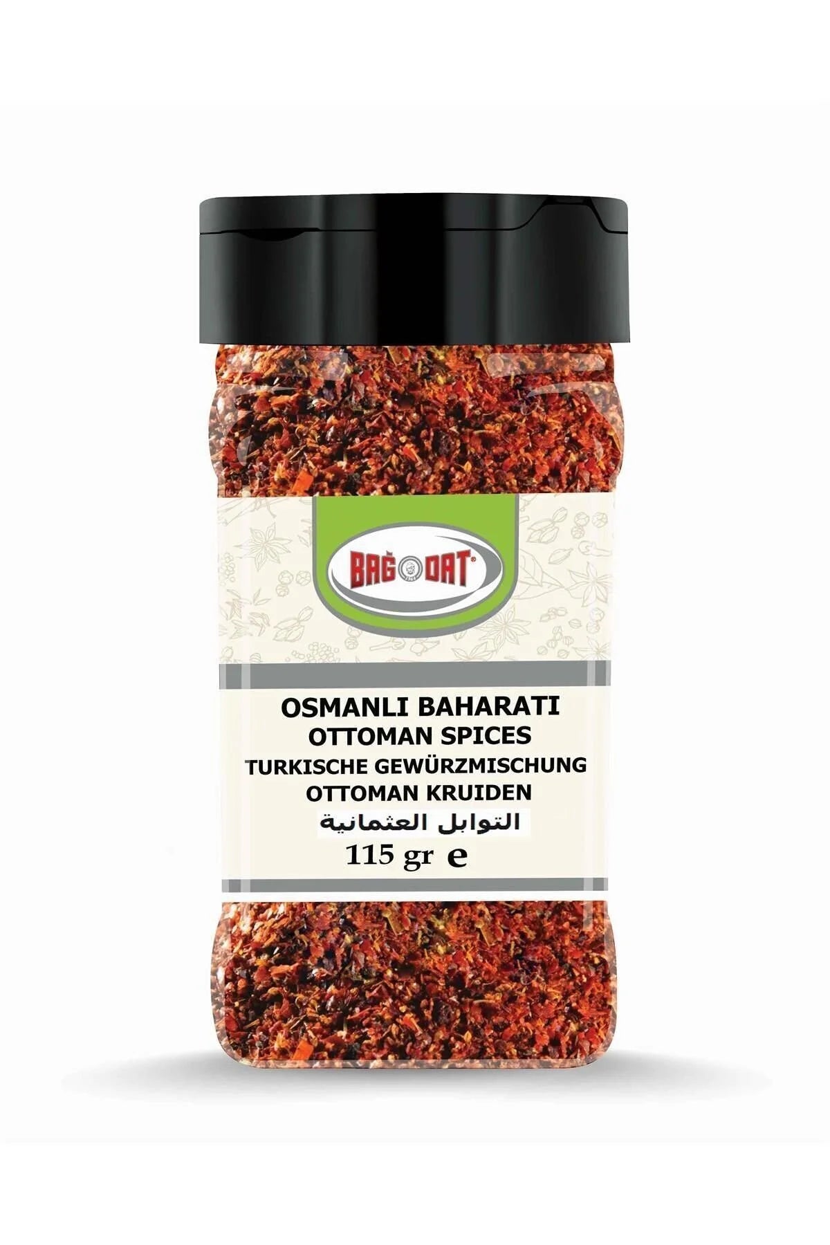 Bağdat Osmanlı Baharat Karışımı Pet Kavanoz 115gr