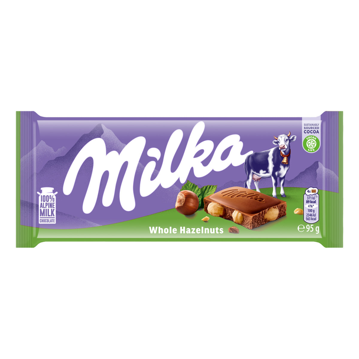 Milka Whole Hazelnut 95gr