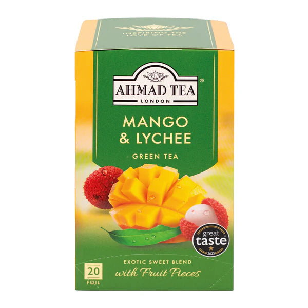 Ahmad Tea 20 Folyo Poşet Yeşil Mango Liçi 40gr