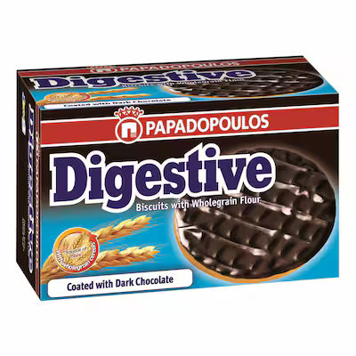 Papadopoulos Tam Tahıllı Bitter Çikolatalı 200gr