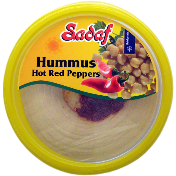 Sadaf Közlenmiş Acı Kırmızı Biber Humus 283g