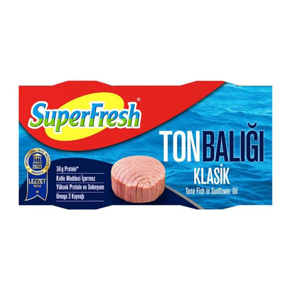 Superfresh Ayçiçek Yağlı Ton Balığı 2*140gr