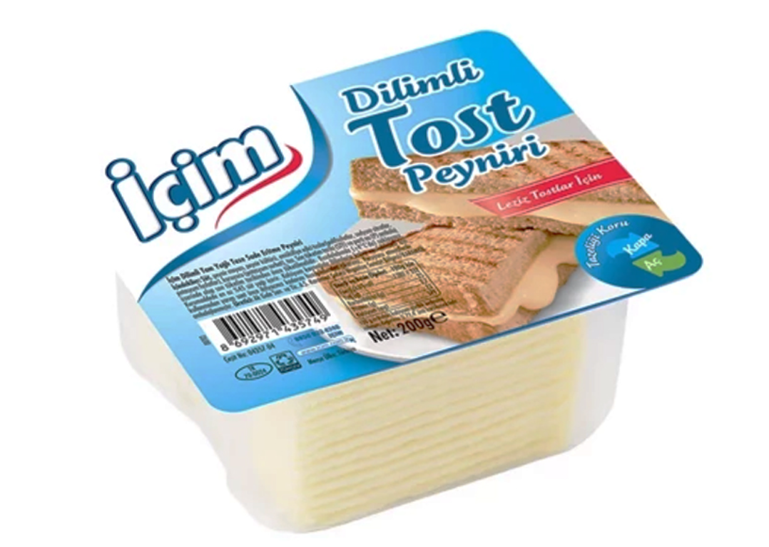 İçim Dilimli Kaşar Peyniri 200g