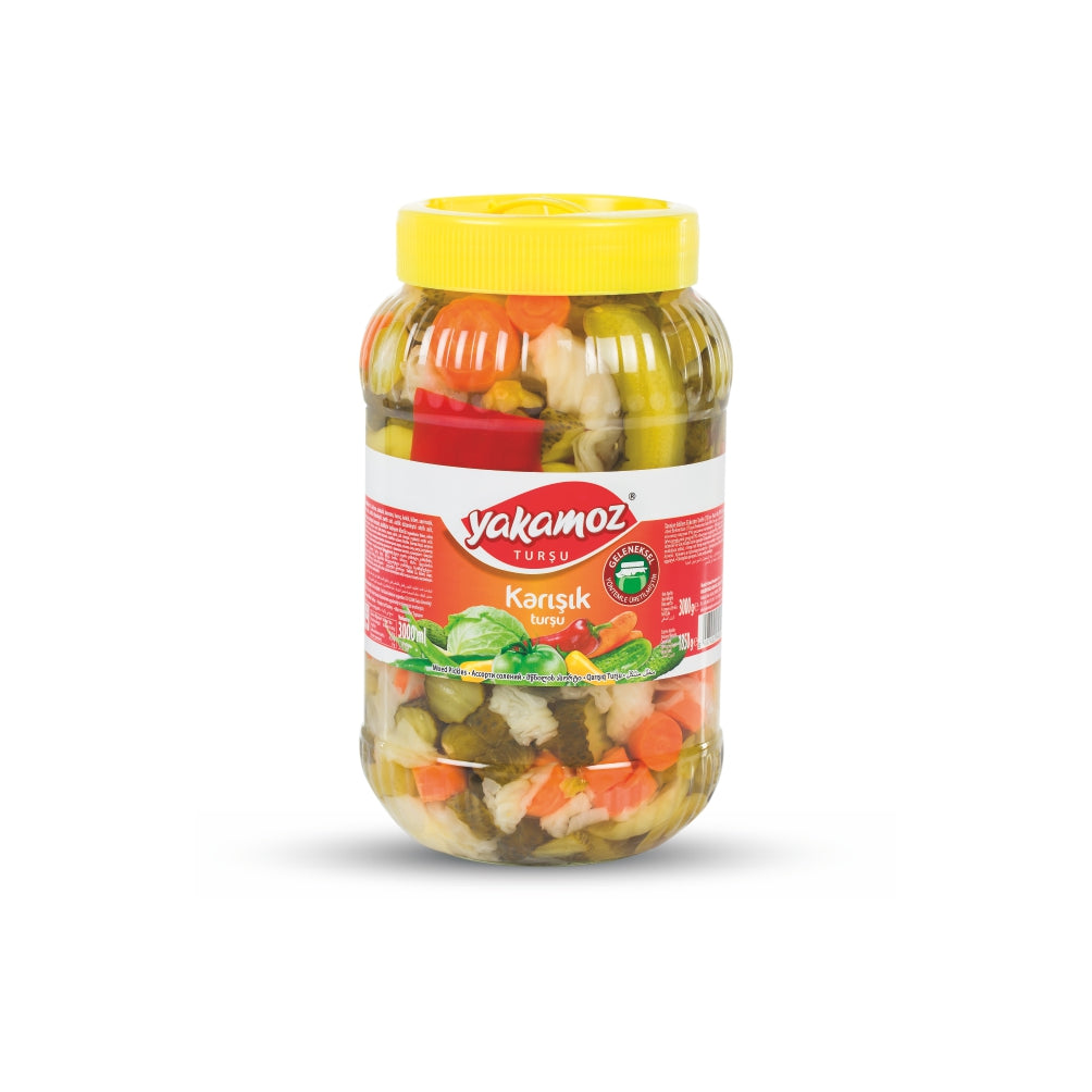 Yakamoz Mixed Vegetables Pickles 3lt