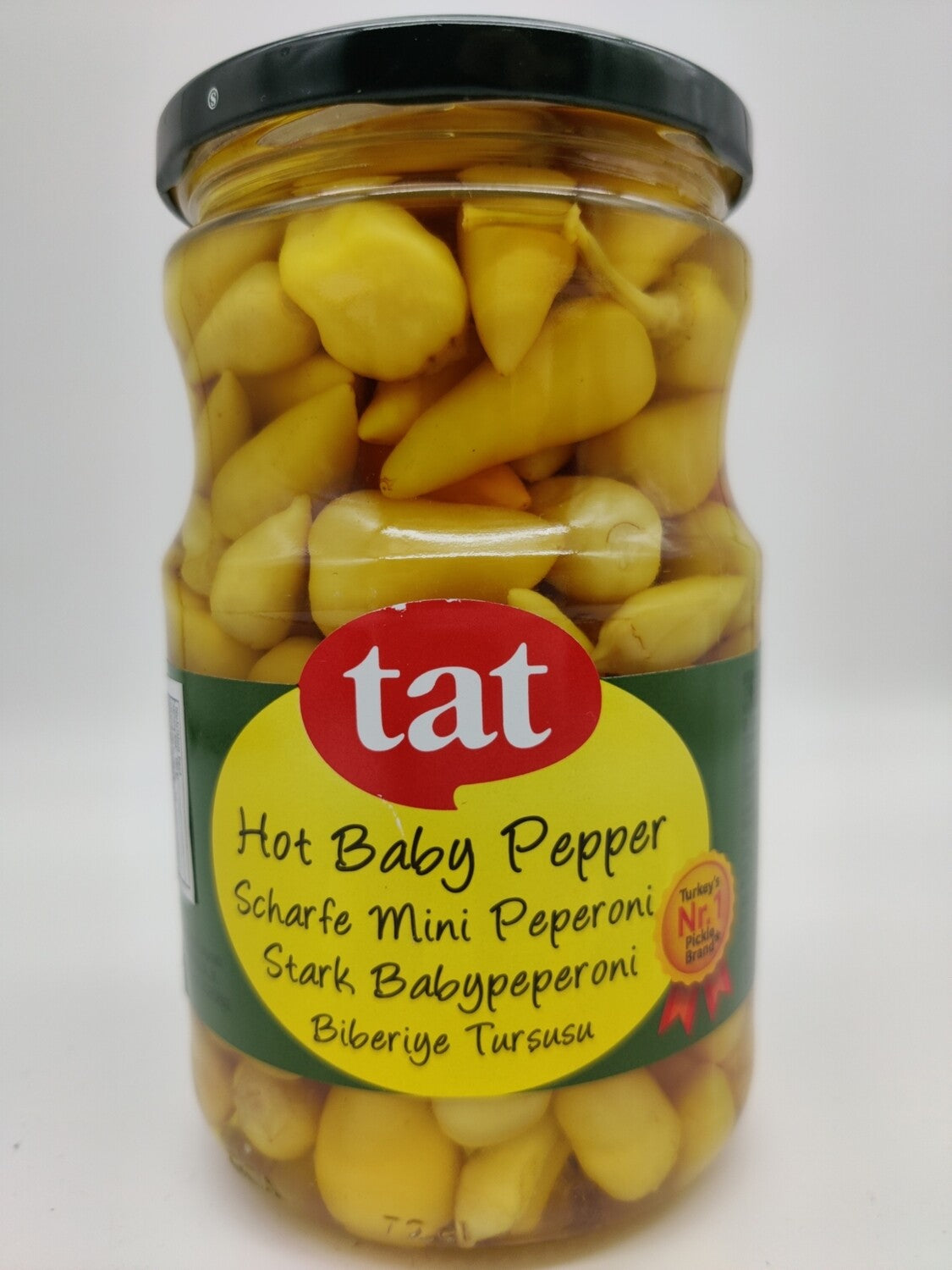 Tat Hot Yellow Pickled Peppers 720cc