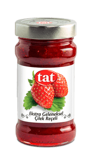 Tat Ekstra Geleneksel Çilek Reçeli Cam 380gr