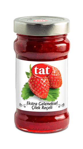 Tat Ekstra Geleneksel Çilek Reçeli Cam 380gr
