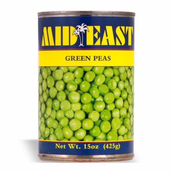 Mid East Green Peas Cans 15oz