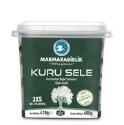 MB Kurutulmuş Siyah Zeytin Sele 3XS 400g Kase
