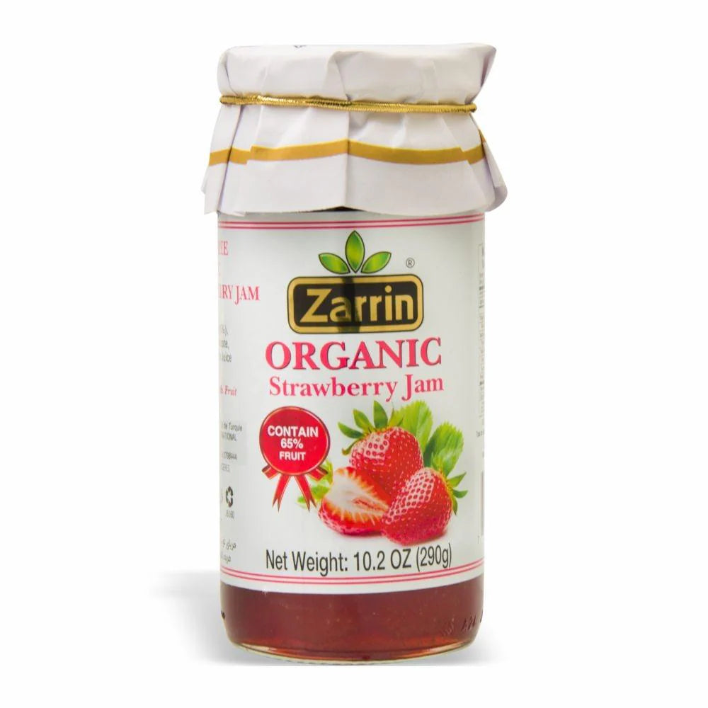 Zarrin Organik Çilek Reçeli 290gr