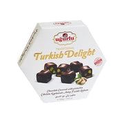 Ugurlu Turkish Delight With Pistachio Covered Chocolate 200gr