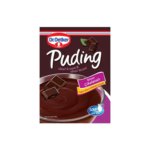 Oetker Pudding Bitter Chocolate 70gr