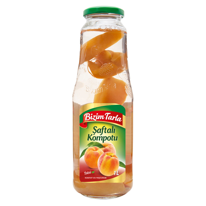 Bizim Tarla Peach Compote 1lt