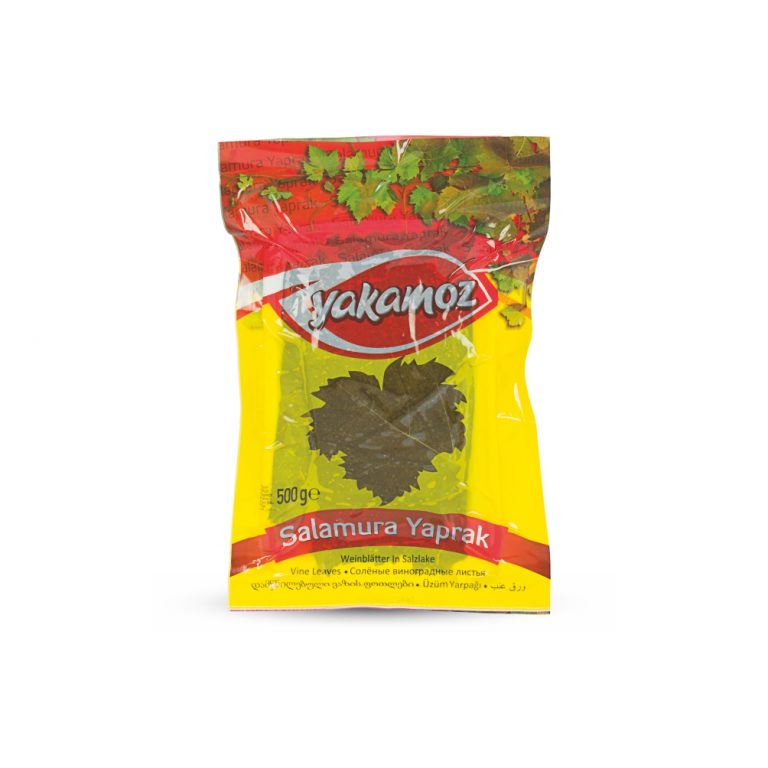 Yakamoz Salamura Asma Yaprağı, Vakumlu Ambalaj, 500gr