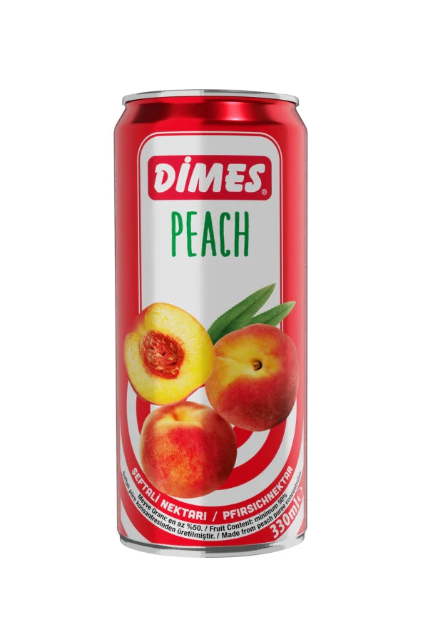 Dimes Şeftali Nektarı Kutu 330ml