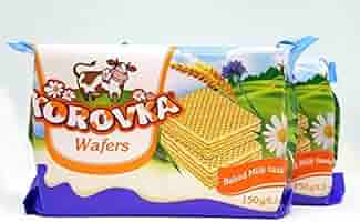 Karovka Wafer baked Milk Display 150gr