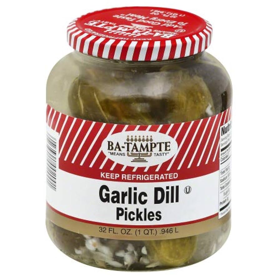 Ba Tample Garlic Dill Pickles 32oz