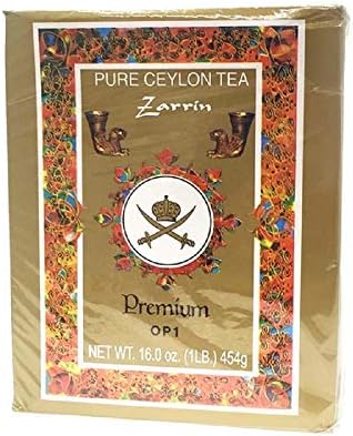 Zarrin Ceylon Opa Gold Packet Tea 454gr