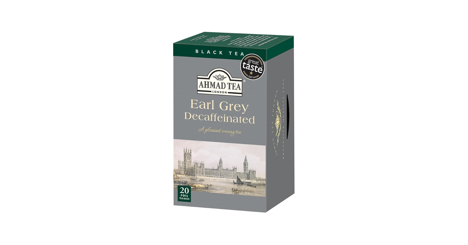 Ahmad Tea 20 Foil T-Bag Decaf Earl Grey 40gr