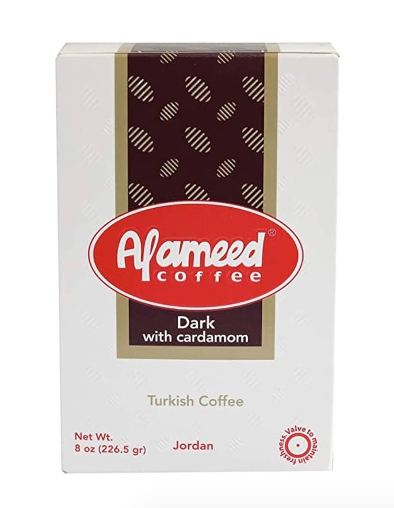 Al Ameed Dark Roast Ground Coffee 8oz