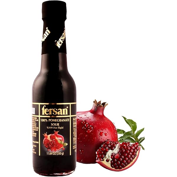 Fersan Pomegranate Syrup In Glass Bottle 100 % 11.6oz