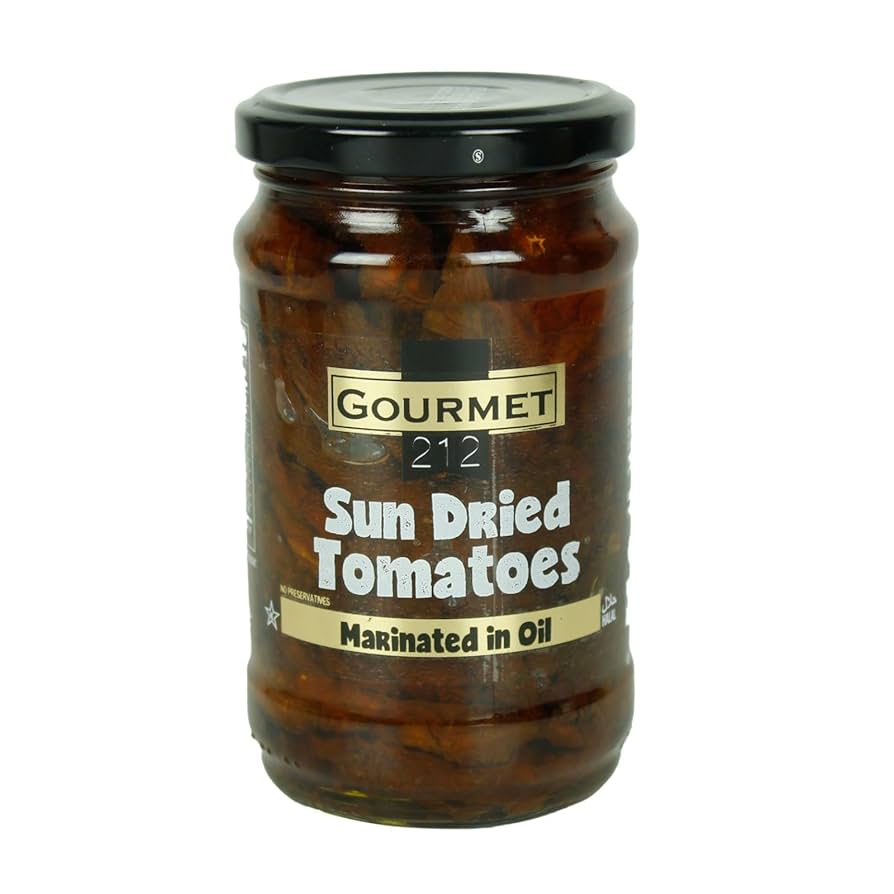 Gurme 212 Marine Edilmiş Kurutulmuş Domates Kavanozu 300gr