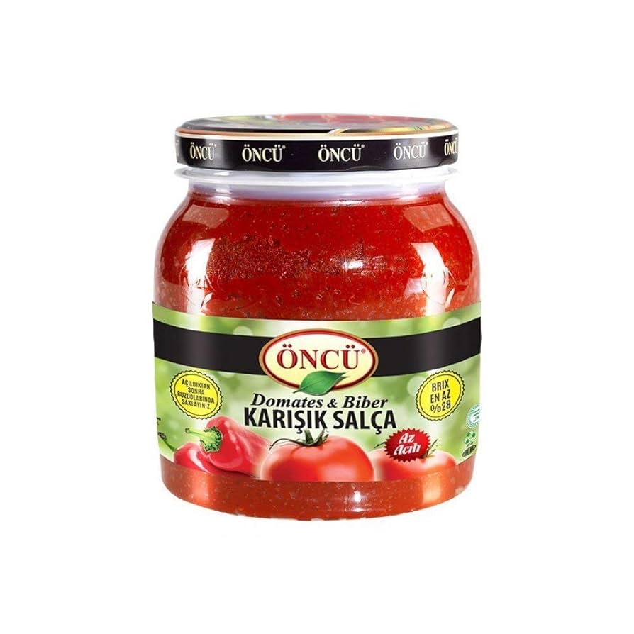 Oncu Tomato & Pepper Mix Paste Mild Pet 1600gr