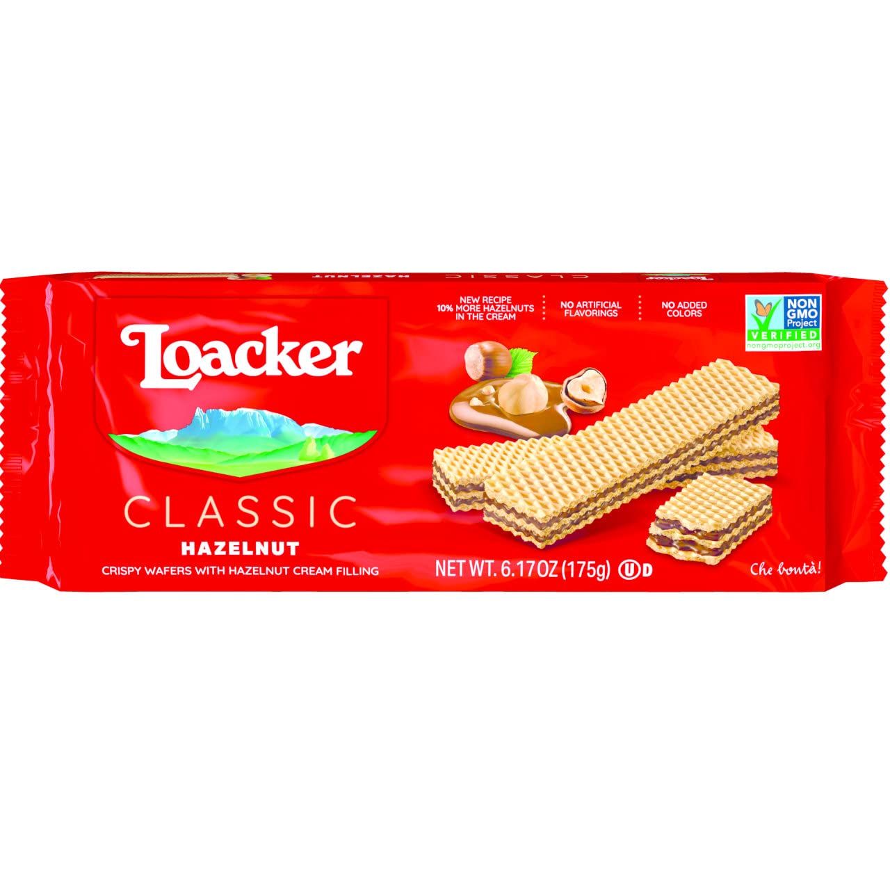Loacker Classic Hazelnut In Pack 6.2oz