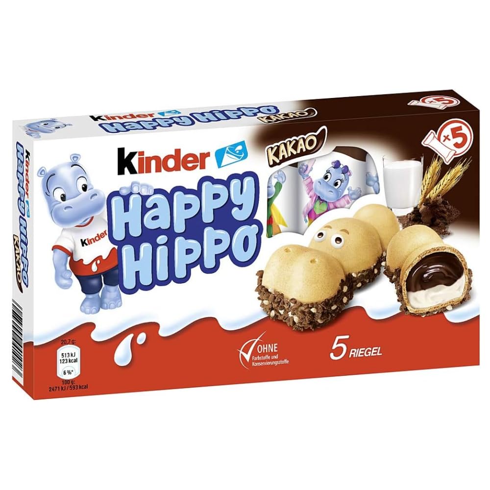 Kinder Happy Hippo Cacao 100gr