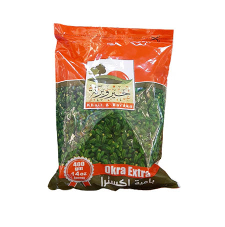 Baraka Frozen Okra Extra 400gr