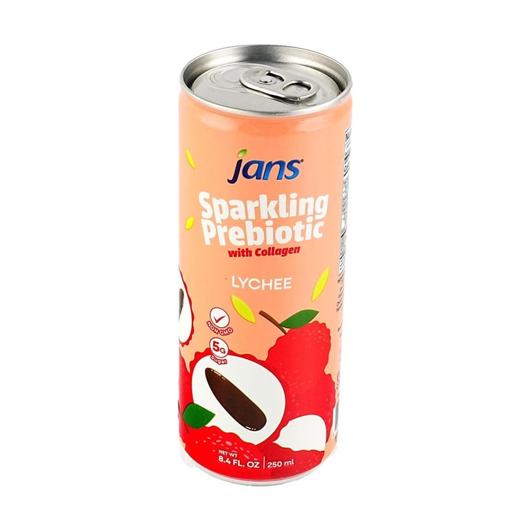 Jans Gazlı Prebiyotik ve Kolajenli Liçi Suyu 250ml