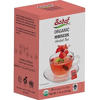 Sadaf Organik Hibiskus Çayı Poşeti 32,32 gr