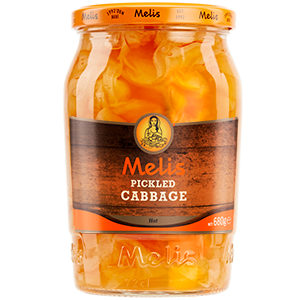 Melis Pickled Cabbage With Hot Sauce 720ml