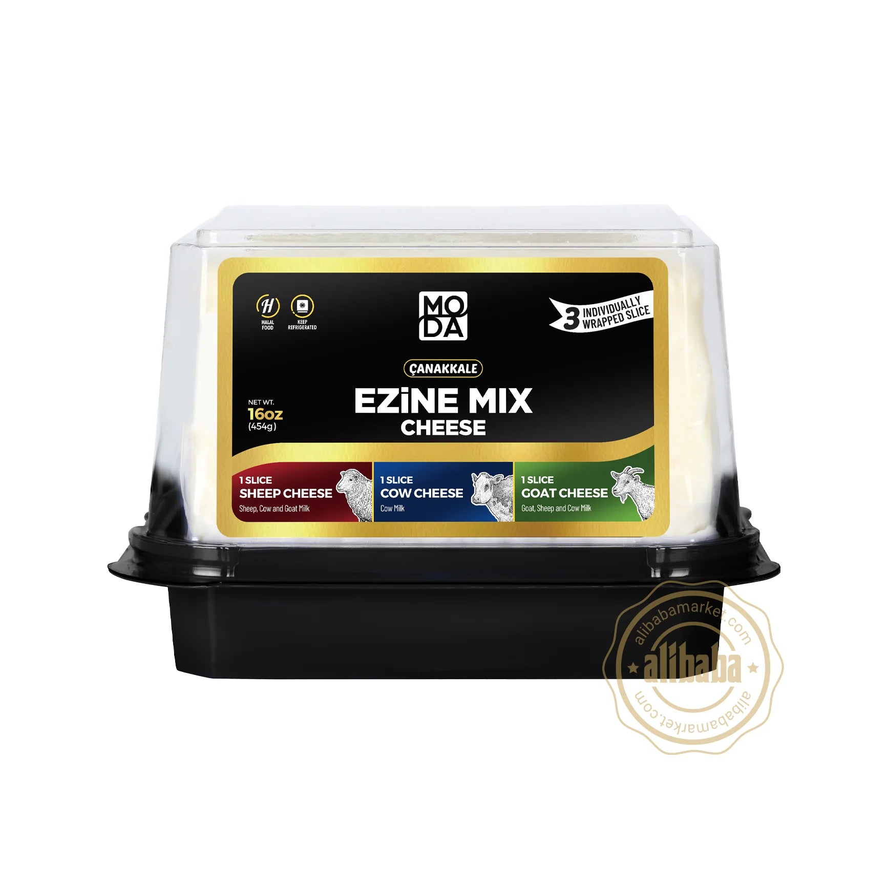 Moda Sliced Ezine Mix Cheese Black Label 454gr