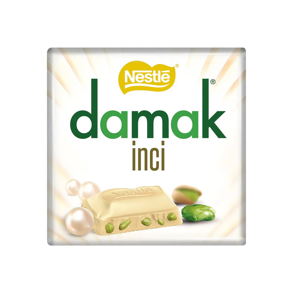 Nestle Damak White Chocolate With Pistachio Box 60gr