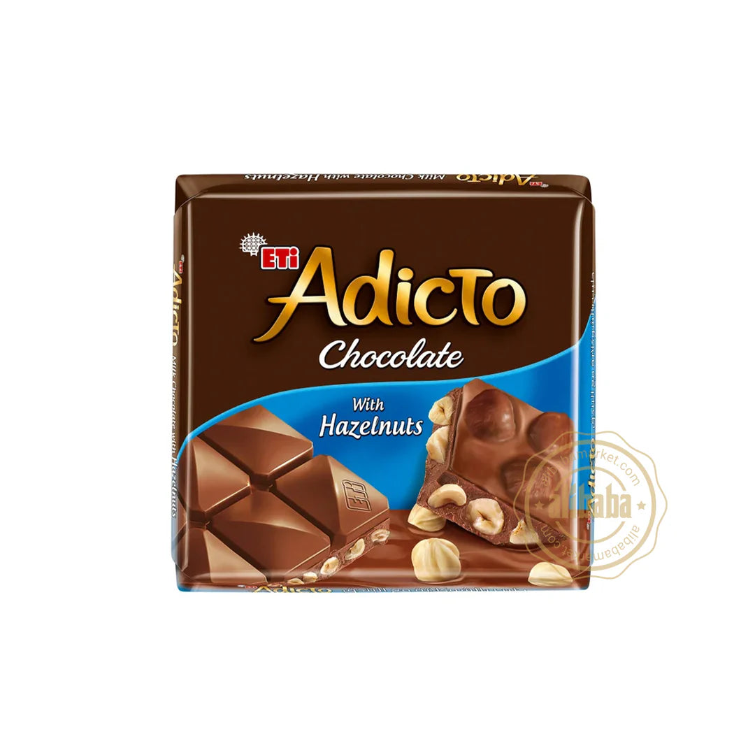 Eti Adicto Milk Chocolate With Hazelnut 60gr